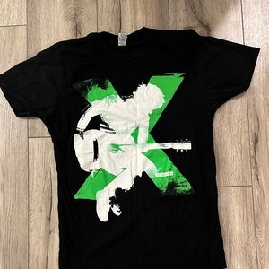 Ed Sheeran X Tour World Tour 2015 Shirt Concert Music Size Small